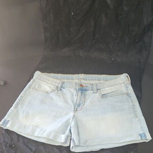 Old Navy Light Blue Denim Shorts Size 8 EUC